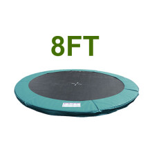 (8FT Green) Greenbay 6ft 8ft 10ft 12ft 13ft 14ft Replacement Trampoline Surround Pad Foam Safety Guard Spring Cover Padding Pads