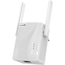 TENDA Répéteur WiFi dual bande 1200mbps, extender, Toute Box Internet Compatible, masquer SSID, fonction WPS. A18