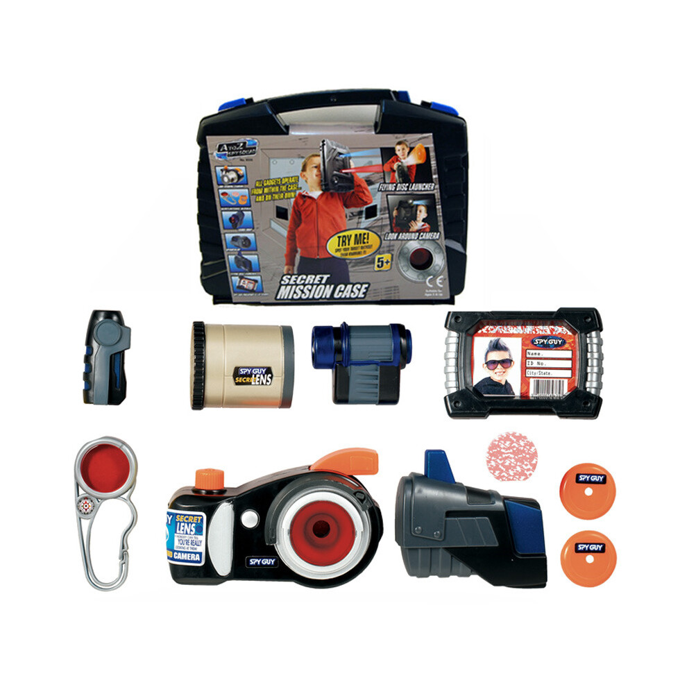 Spy Undercover Secret Mission Case for Kids