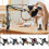 (White&Silver) Broadcasting Studio Recording Condenser Microphone Kit 6