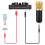 (White&Silver) Broadcasting Studio Recording Condenser Microphone Kit 4