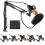 (White&Silver) Broadcasting Studio Recording Condenser Microphone Kit 8