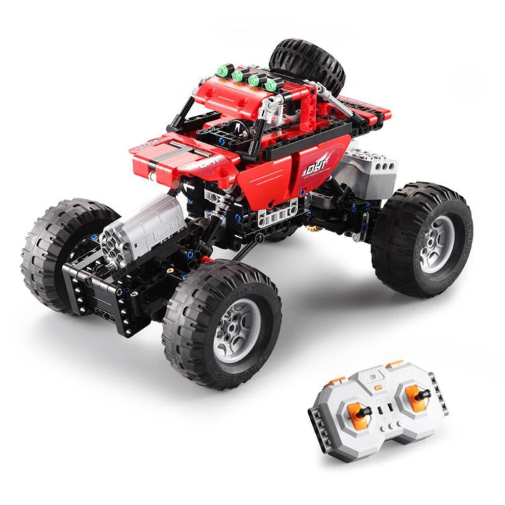 2.4G Assembling Building Block RC Car Off-Road Vehicle Model