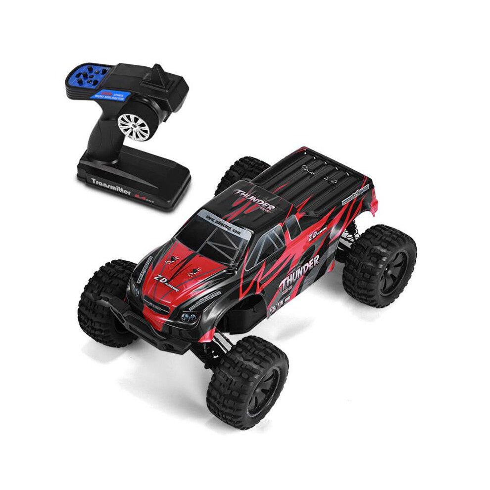 Racing Thunder 2.4G 4WD Brushless 70KM/h Racing RC Car Off-Road Truck RTR Toys