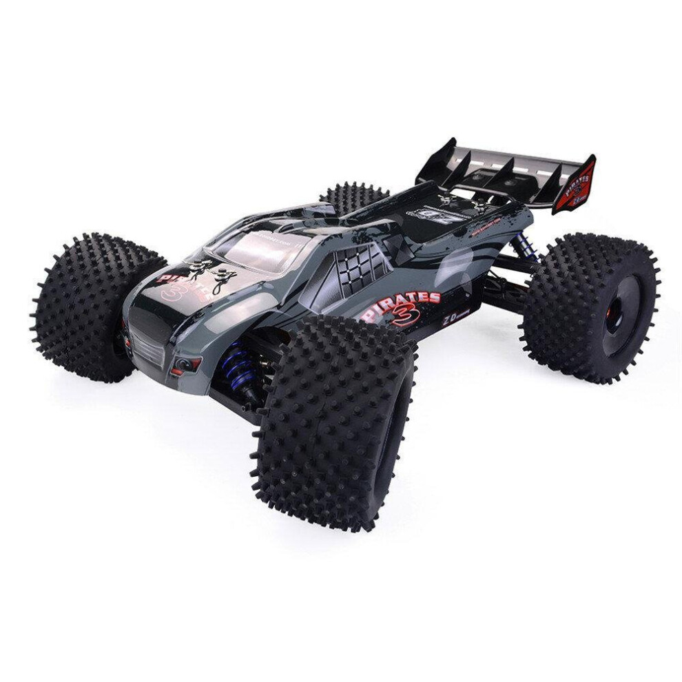 2.4G 4WD 80km/h 120A ESC Brushless RC Car Full Scale Electric Truggy RTR Model