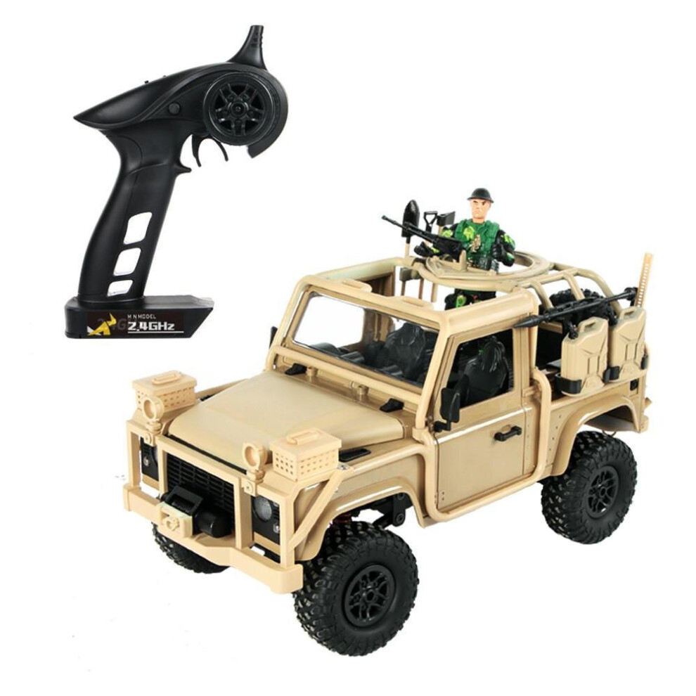 2.4G 4WD Proportional Control Rc Car with LED Light Climbing Off-Road Truck RTR Toys