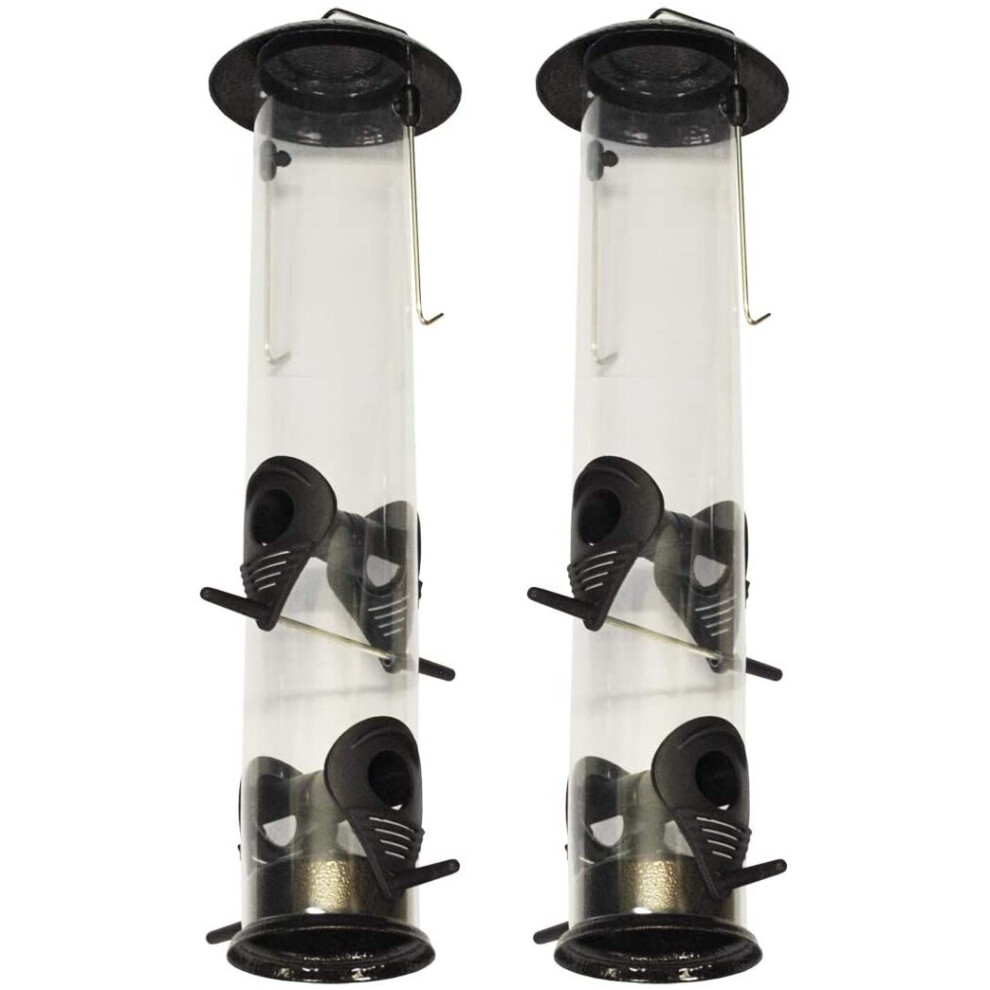 Selections Large Hanging Bird Seed Feeders (Set Of 2)