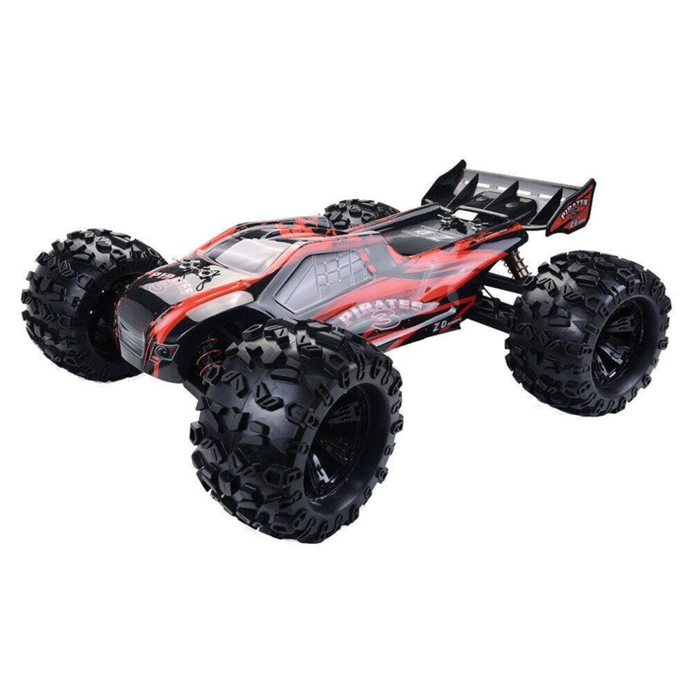 2.4G 4WD 80km/h 120A ESC Brushless RC Car Electric Truggy Vehicle RTR Model