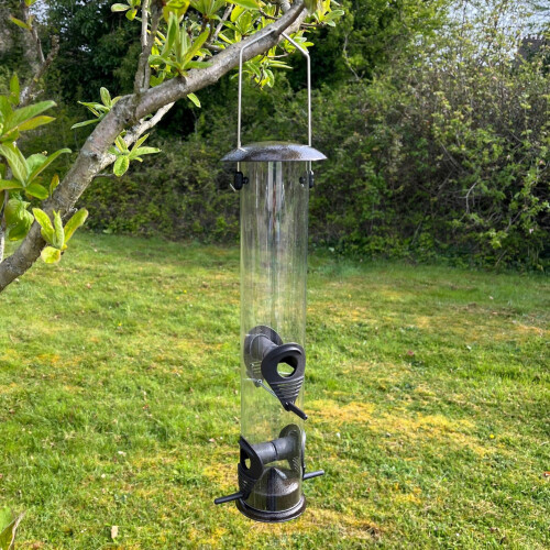 Selections Large Hanging Bird Seed Feeders (Set of 2) 2