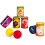 Janod Janod J03206 Forest Tumbling Cans, Multicolored - Plush Soft Toy 2