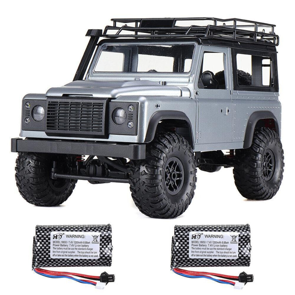 2.4G 1/12 4WD RTR Crawler RC Car Off-Road For Land Rover Vehicle Models With Two Battery