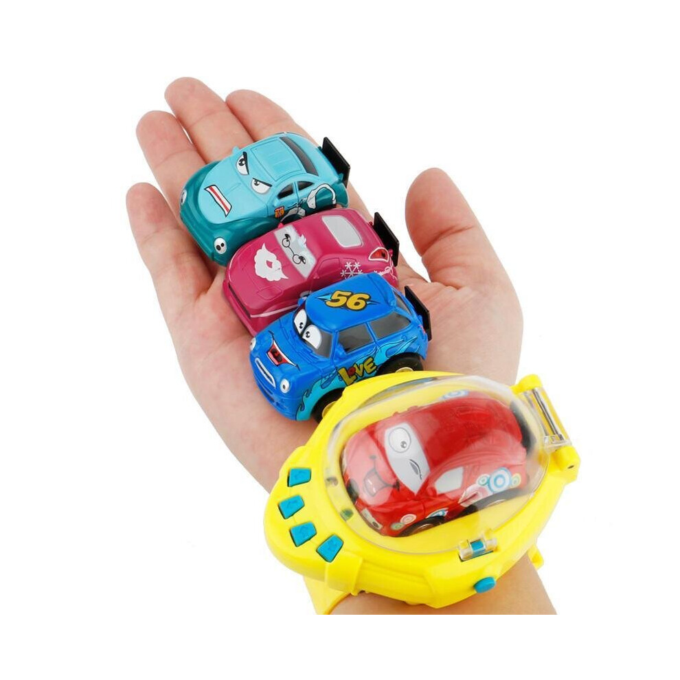 () Mini 4 Channels Smart Watch G-Sensor Control RC Cars Toys For Children