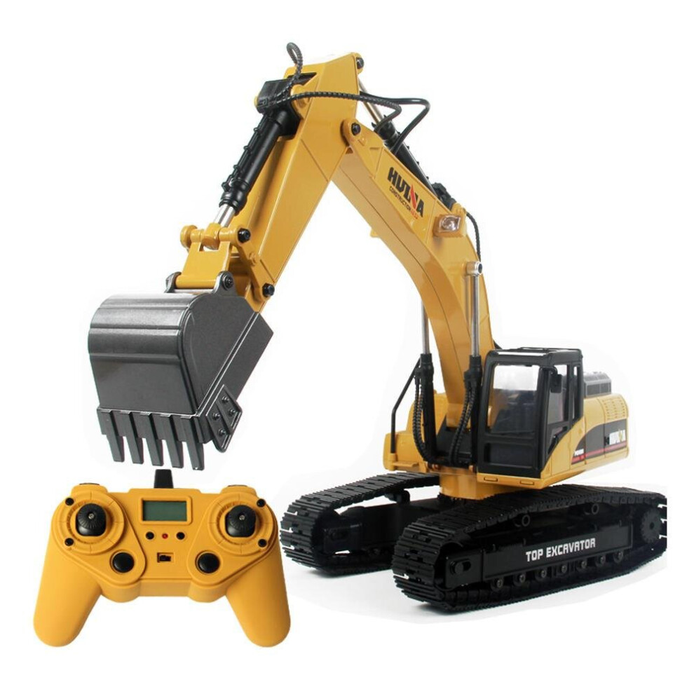 Excavator RC Car Toys Styling 23 Channel Road Construction All Metal Truck Autos