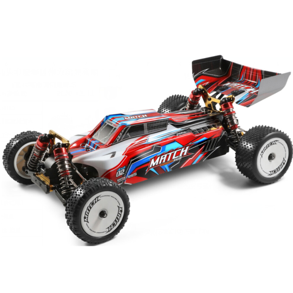 1/10 2.4G 4WD 45km/h RC Car Metal Chassis Vehicles Model 7.4V 2200mAh Off-Road Climbing Truck