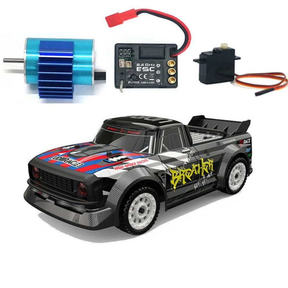 Brushless 60km/h Upgraded RTR 2.4G 4WD RC Car LED Light Drift Vehicles Model Toys