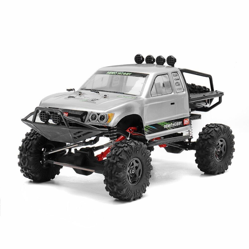 2.4G 4WD Waterproof Brushed Rc Car Off-road Rock Crawler Trail Rigs Truck RTR Toy