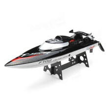 2.4G Brushless RC Racing Boat - Water-Cooled ESC, Auto Flip, Up to 45km/h, 11.1V 1800mAh LiPo, 460mm, 100-150m Range