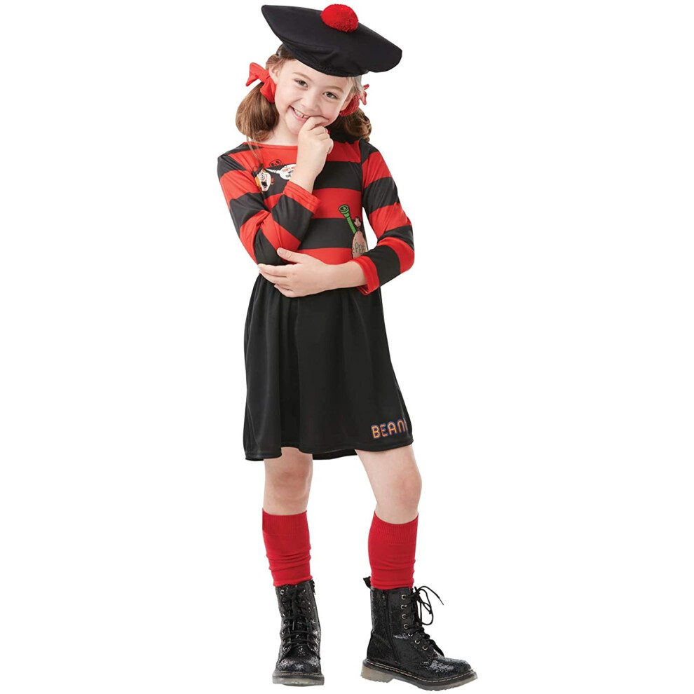 Rubies Rubie's Official Beano Minnie The Minx, Child Costume, Book Week Character - Medium Age 5-6, Height 116 Cm