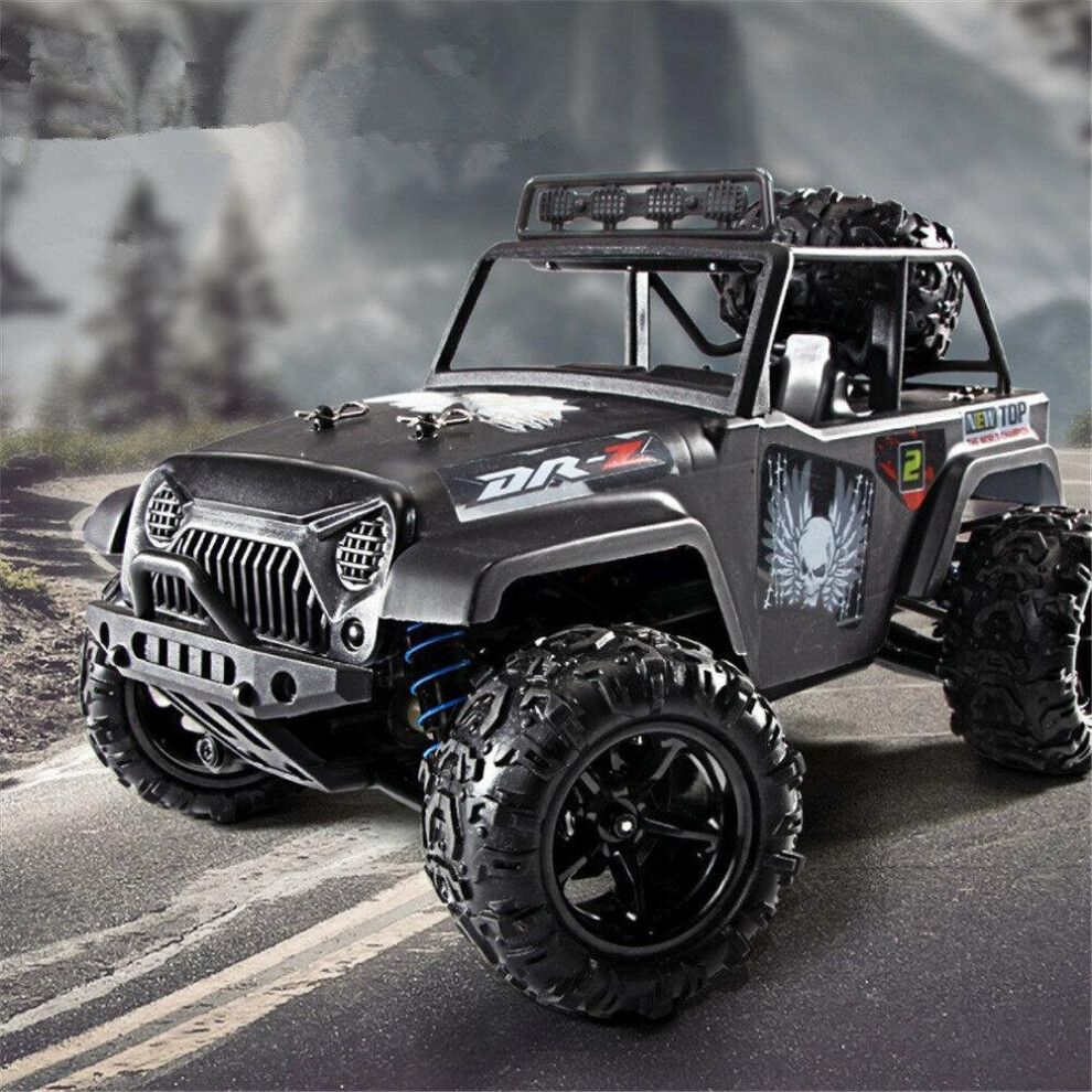 2.4G 4WD 40km/h LED Light RC Car Full Proportional Off-Road Truck Vehicles Models