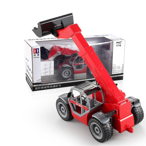 RC Car Telescopic Arm Loading Forklift Vehicle Model Toys 2