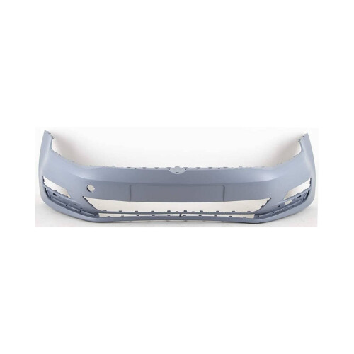 VW Golf Mk7 2013 Front Bumper Primed No Pdc No Washer Holes