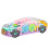 Transparent Light Up Toy Car with Music & Lights Electric Gear Car Toy 12