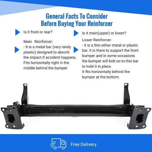VW Scirocco 2008-2014 Front Bumper Reinforcer 2
