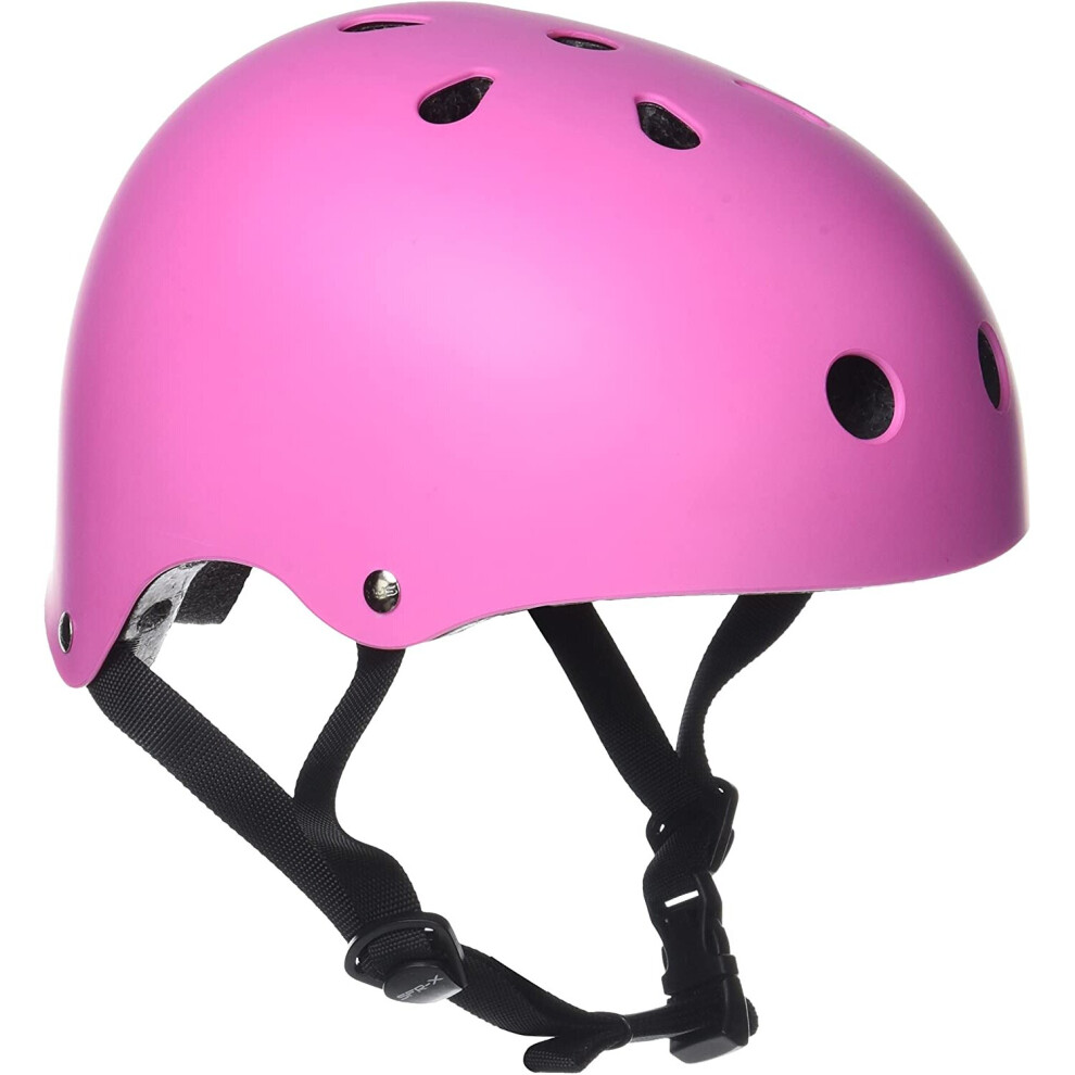 SFR Unisex adult Essentials Helmet, Pink (Pink), XXS/XS 49-52cm