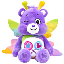 Care Bears Frühlings-Thema Schmetterling Share Bear Fun-Size Plüsch - Perfektes Stofftier Geschenk