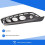 Nissan Juke 2010-2014 Front Bumper Lower Mat Grey 2