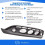 Nissan Juke 2010-2014 Front Bumper Lower Mat Grey 3