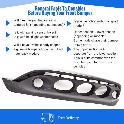 Nissan Juke 2010-2014 Front Bumper Lower Mat Grey 2