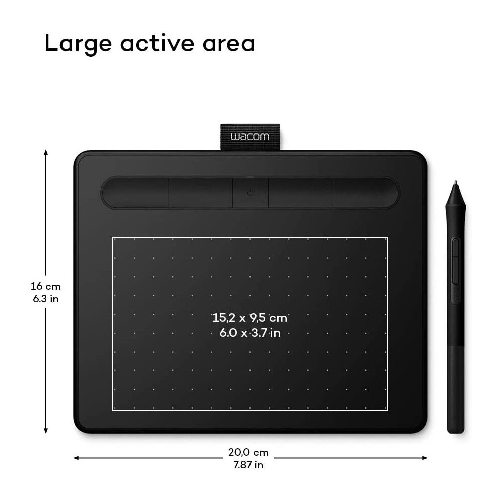 Wacom Intuos Tablet Small Wired Manufacturer Refurbished