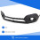 Vauxhall Mokka 2012-2016 Front Bumper Black Lower Section With Sensor Holes 2