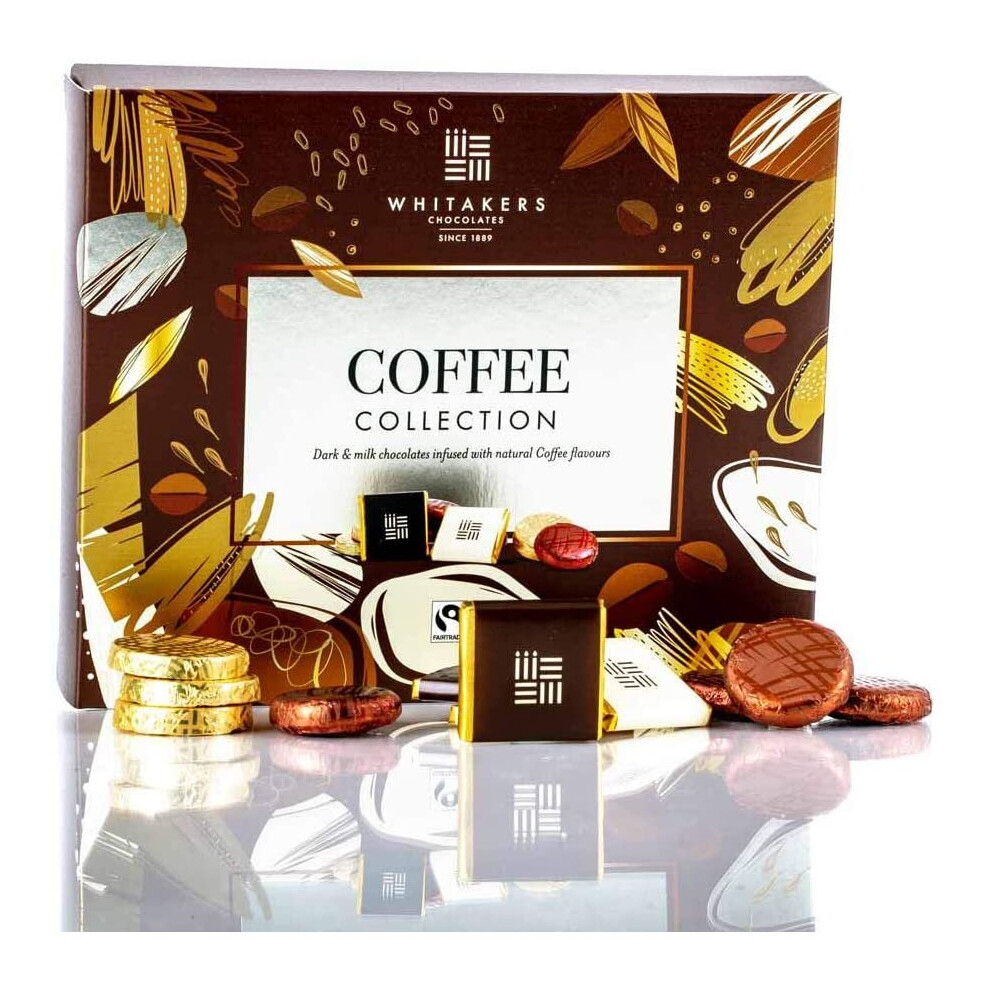 Whitakers Chocolates Coffee Collection - Milk & Box 170G (Pack Of 1) Dark
