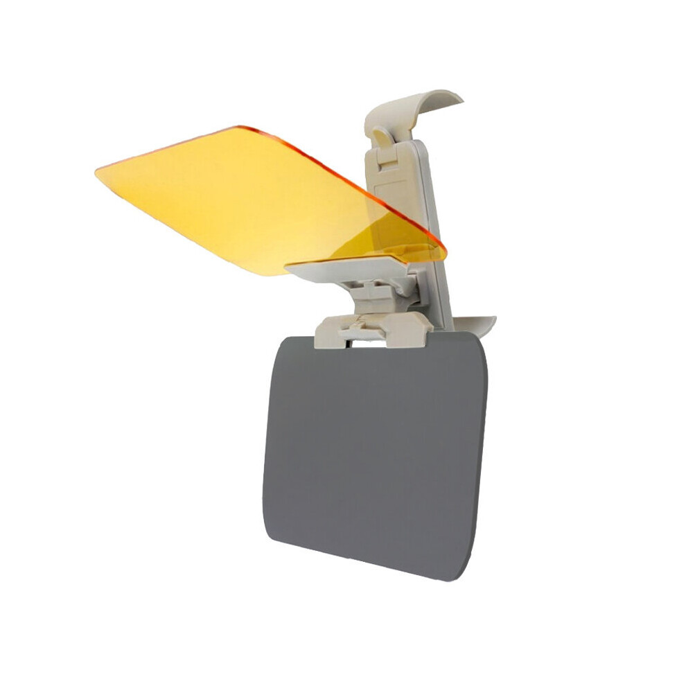 Car Sun Visor Shade Extender Clip On Day And Night Anti-Glare Mirror Light 7453562419880