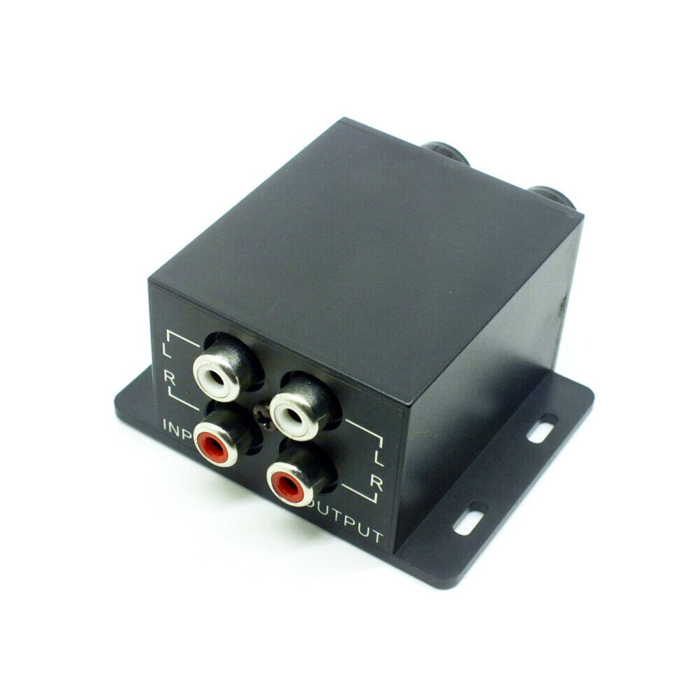 Rca Audio Adapter Amplifier Converter Power Speaker Bass Controller Regulator 6112211856445