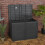 URBN Living 190 Litre Compact Plastic Outdoor Balcony Garden Storage Box Chest 6