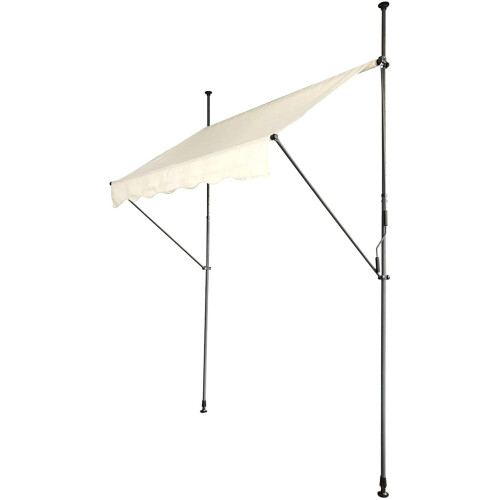 Evre (Beige, 300X120) EVRE Waterproof  Awning/shade + adjustment handle 1