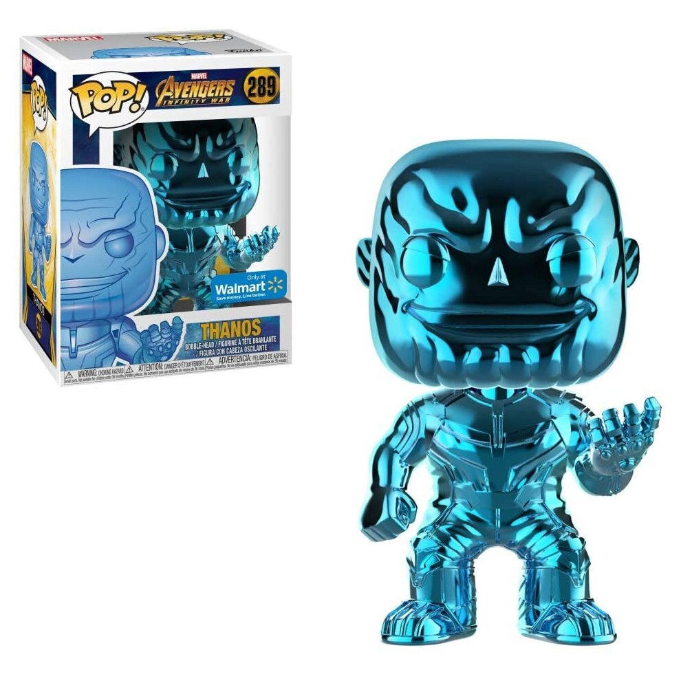 Funko Avengers: Infinity War Pop! Marvel Thanos (Chrome - ) Blue