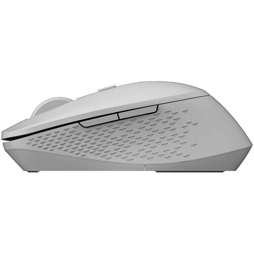 Rapoo M300 Silent Wireless Mouse, Bluetooth and Wireless (2.4 GHz), Multi-Mode, 1600 DPI Silent Buttons, Light Grey 2