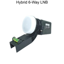 GENUINE MK4 HYBRID 6 OUTPUT LNB DIGITAL SATELLITE LMB FOR SKY Q FREESAT HD SAME DISH