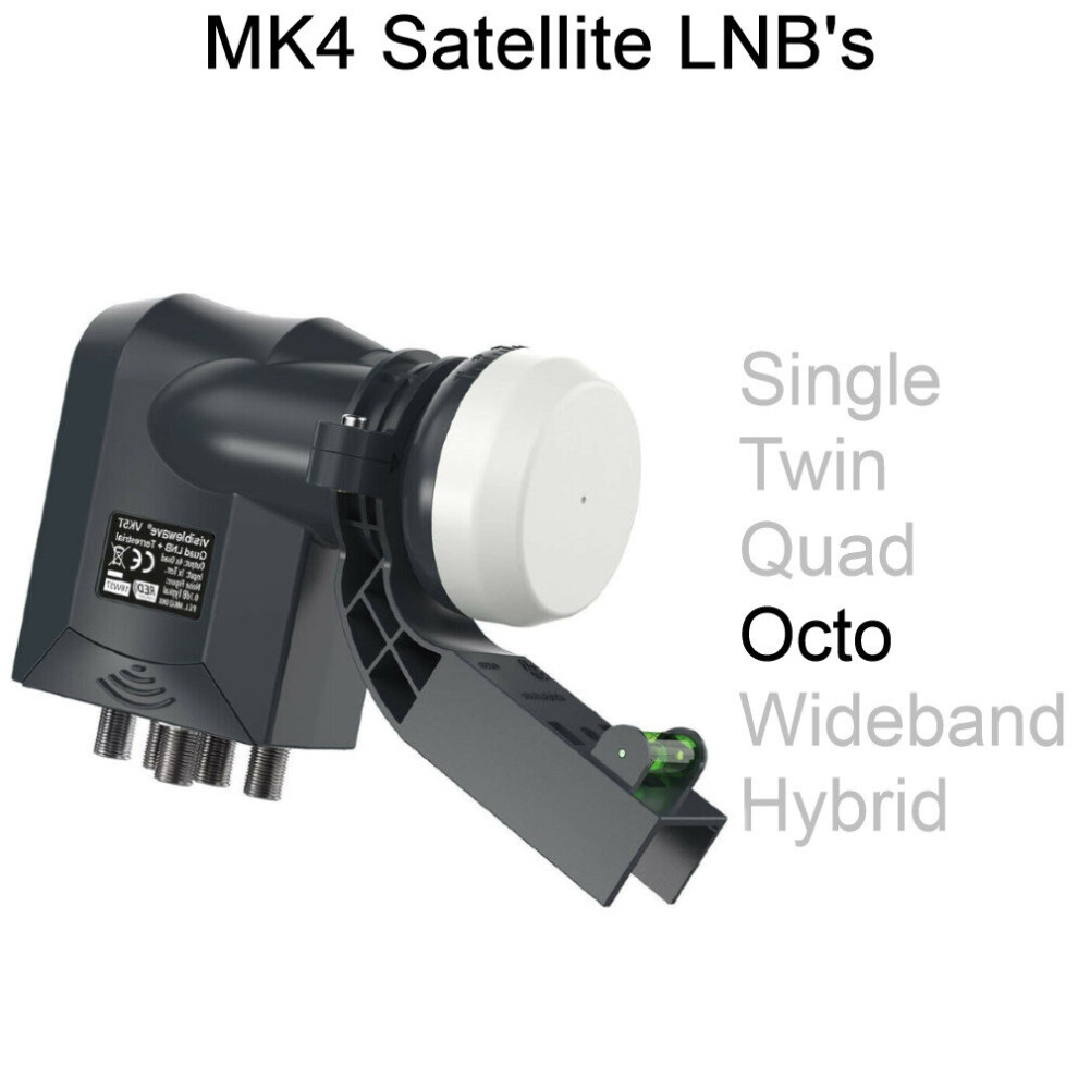 (Octo) Mk4 Lnb Single Twin Quad Octo Wideband Hybrid Satellite Lmb For Sky+ Hd Freesat 3713804112332