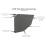 Evre (Dark Grey, 140X140) EVRE Wall Awning Mountable and Waterproof 7