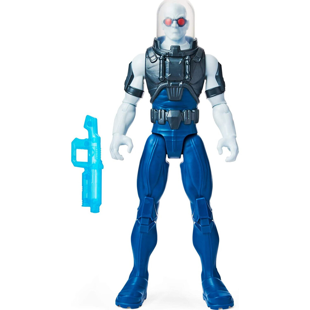 DC Comics 6062922 Batman 12-Inch Mr. Freeze Action Figure with Blaster Accessory, Kids Toys for Boys Aged 3 and up