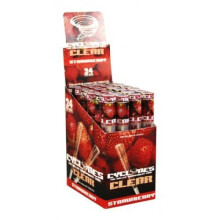 CYCLONES PRE Rolled Cones Clear St berry Flavor Pack of 24