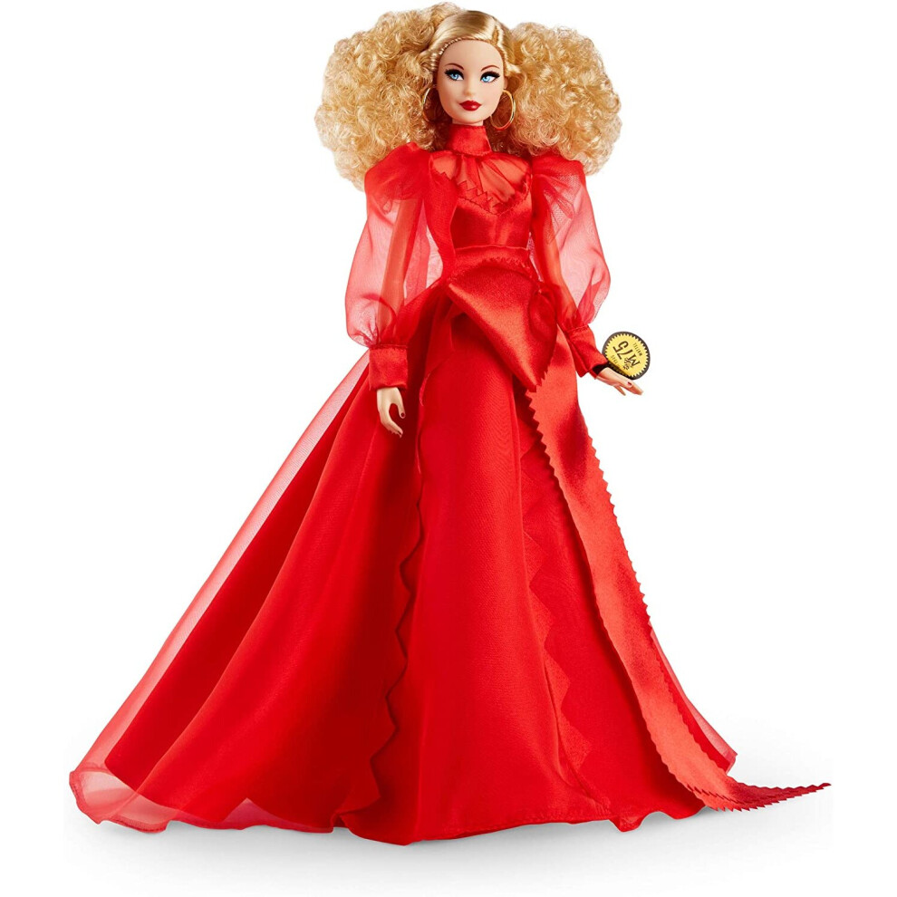 BARBIE MATTEL 75TH ANNIVERSARY DOLL (BLONDE)