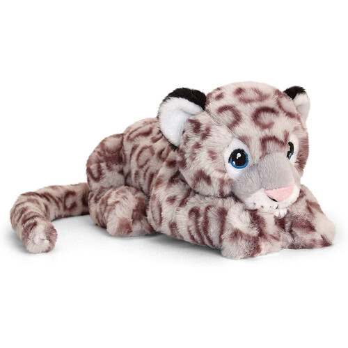 Keel Keel Toys 25cm Keeleco Snow Leopard - Plush Soft Toy