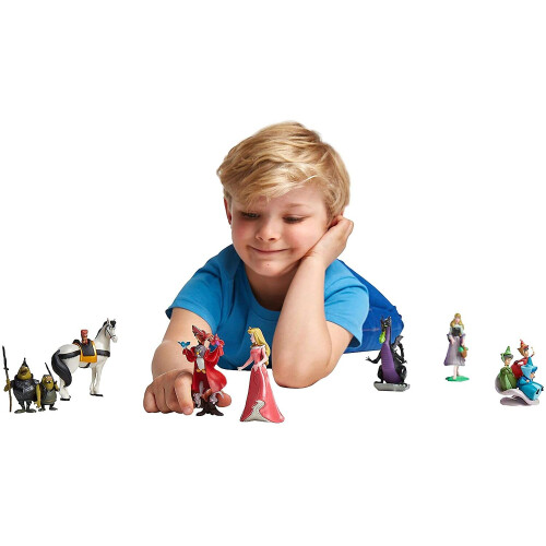 Disney Disney Store Sleeping 8 plastic moulded figurines Suitable for Ages 3+ 1