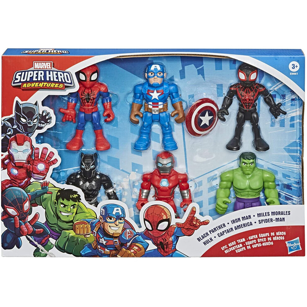 Playskool super shop hero figures